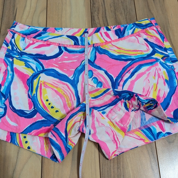 NWOT! Lilly Pulitzer Adie Shorts Pink Sunset The Sunny Side Size 0 - Picture 6 of 14
